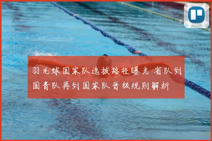 羽毛球国家队选拔路径曝光 省队到国青队再到国家队晋级规则解析