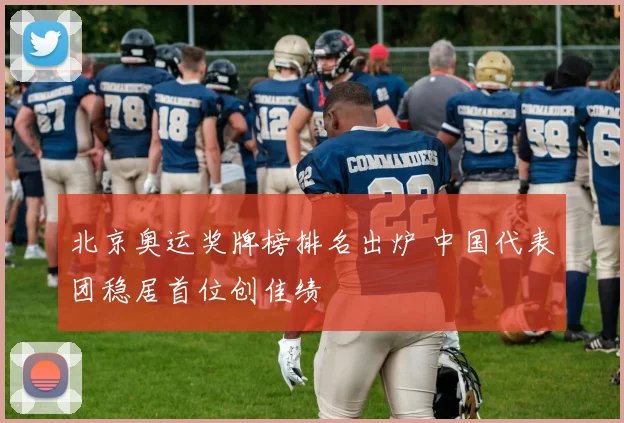 北京奥运奖牌榜排名出炉 中国代表团稳居首位创佳绩